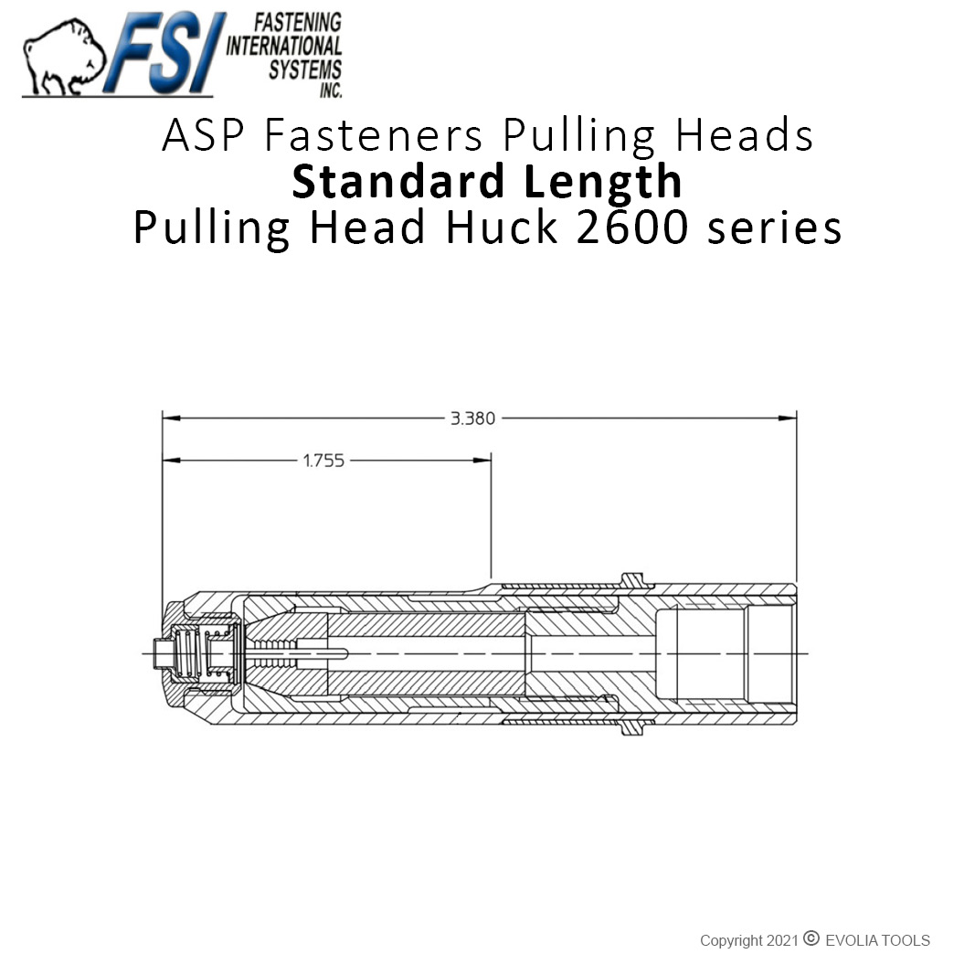 絶品】 Cherry チェリーファスナーズ PULLING HEAD ストレートタイプ -5用 H955-5